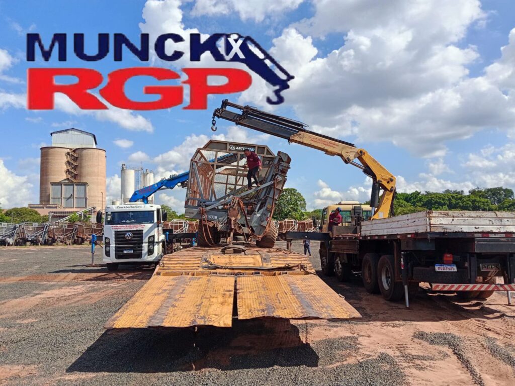 Munck Ribeirão Preto atuamos com planejamento, segurança e equipamentos adequados para cada tipo de carga