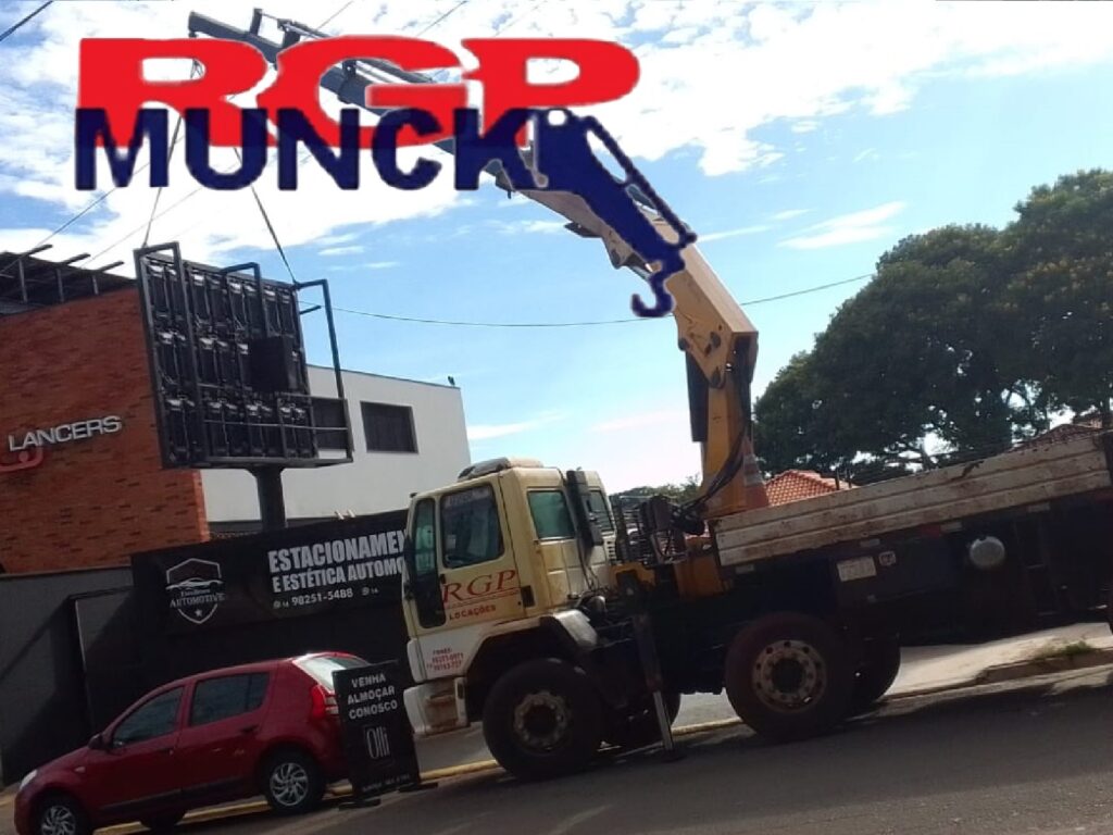 Serviço de munck Ribeirão Preto indústrias que precisam realizar içamento